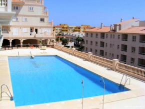 Pleasant apartment in Almerimar with shared pool